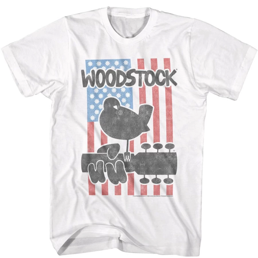 "MeTV Custom Brands Woodstock Flower Flag - Vintage Inspired Decorative Garden Banner"