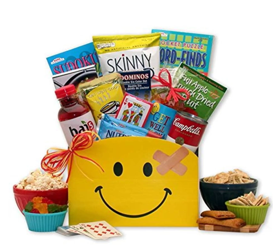 "GBDS Get Well Soon Gift Box - Smiles Across Miles Care Package"