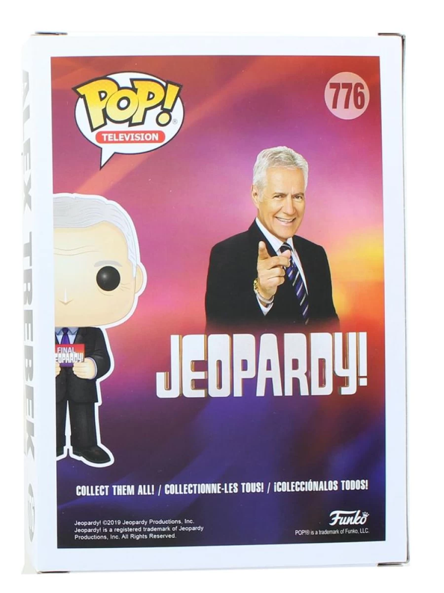 Alex Trebek Jeopardy Funko Pop TV Vinyl Figure - Chase Variant | Official Toynk Collectible