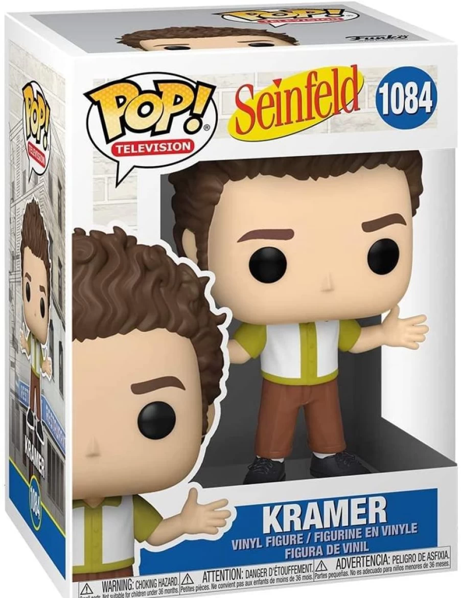 "Toynk Exclusive Seinfeld Kramer Funko Pop! Vinyl Figure Collectible"