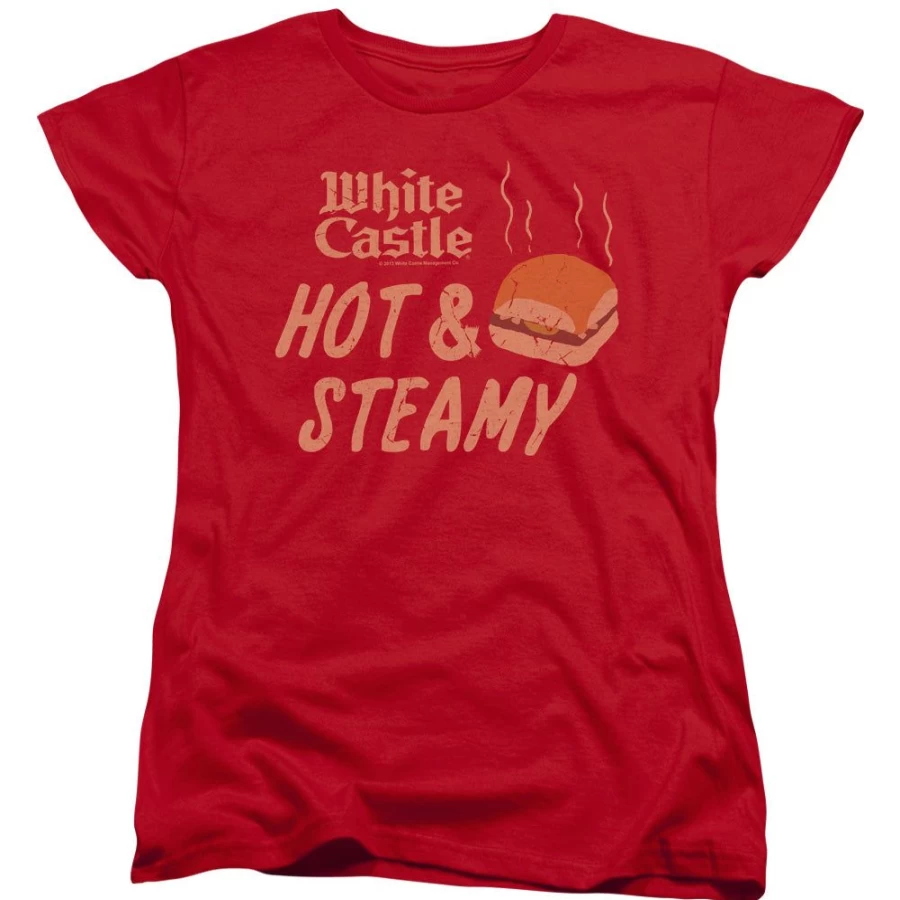 MeTV Custom Classics Unisex White Castle - Hot & Steamy T-Shirt