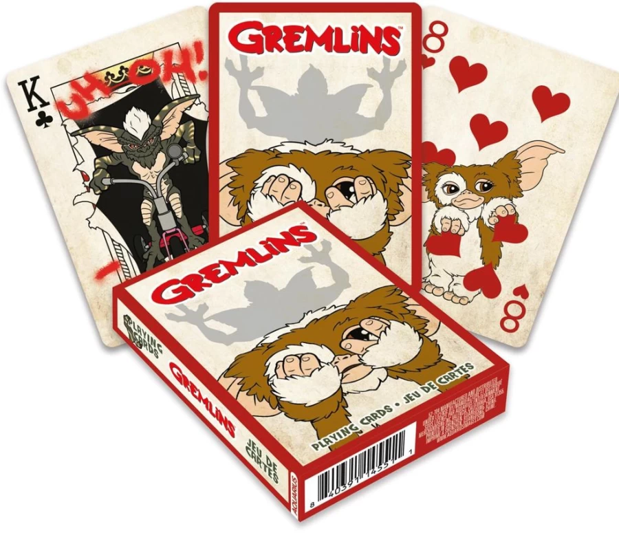 Gremlins Themed Playing Cards by Toynk - 52 Card Deck with 2 Jokers for Collectors & Gamers