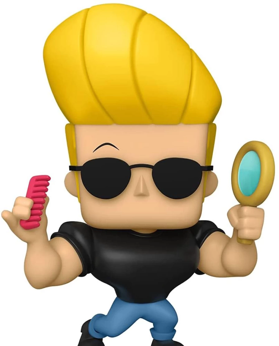 Johnny Bravo Funko Pop Vinyl Figure with Mirror & Comb | Toynk Exclusive Collectible