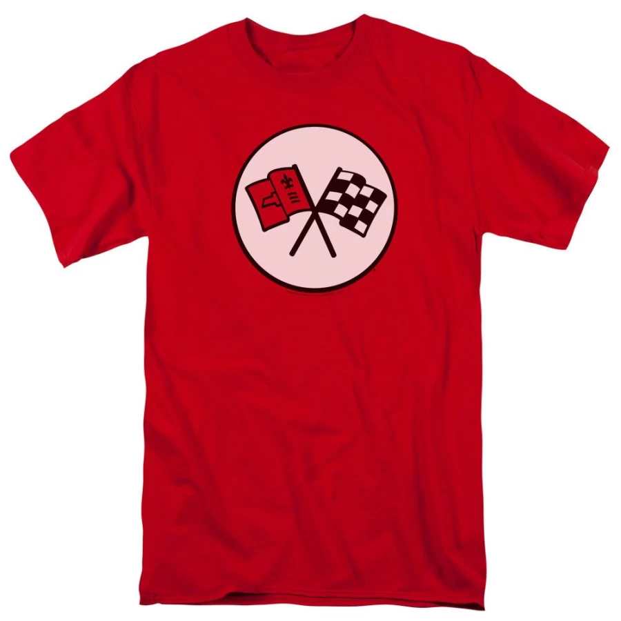 MeTV Custom Classics Unisex Chevrolet Corvette 2nd Generation Logo Apparel