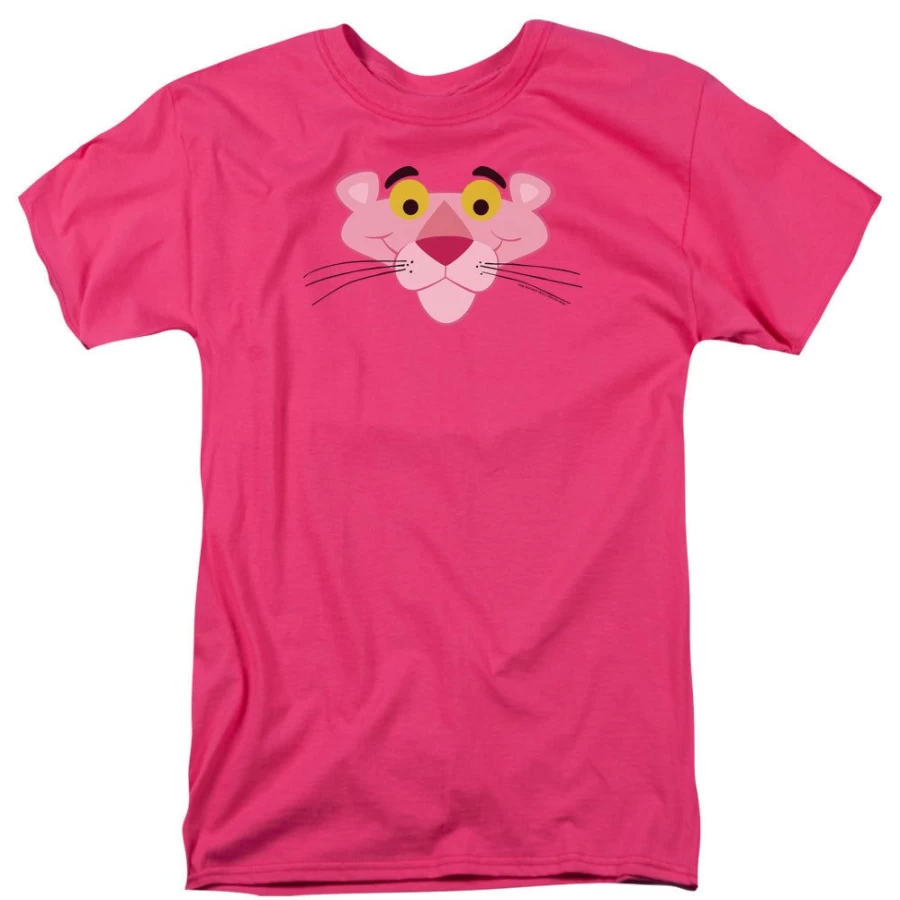MeTV Custom Classics Pink Panther Face Collectible Figurine - Vintage Cartoon Character Decor