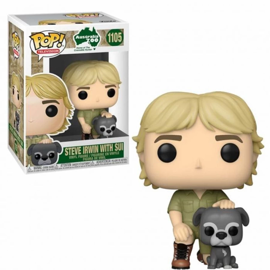 Toynk Steve Irwin Crocodile Hunter Funko Pop Vinyl Figure with Suit | Collectible Toy