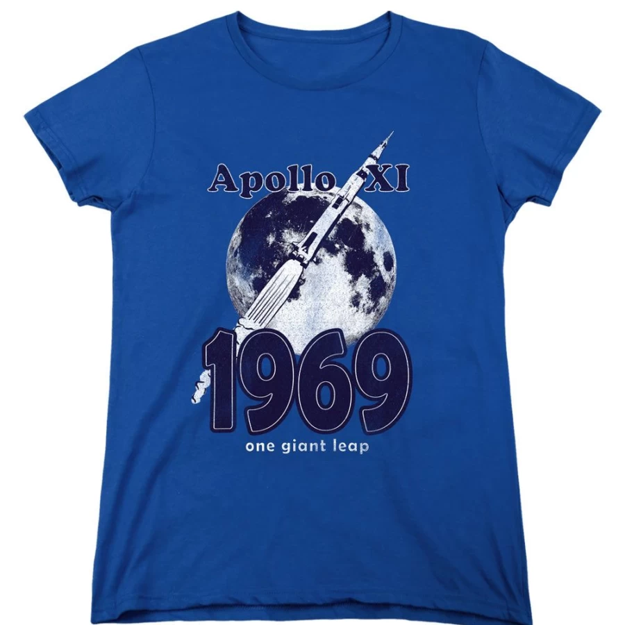 MeTV Custom Classics Unisex NASA-Inspired 'One Giant Leap' Graphic Tee