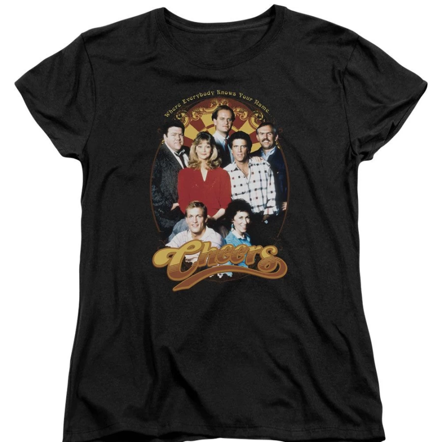 "MeTV Custom Classics Cheers - Cast Unisex TV Show Merchandise"