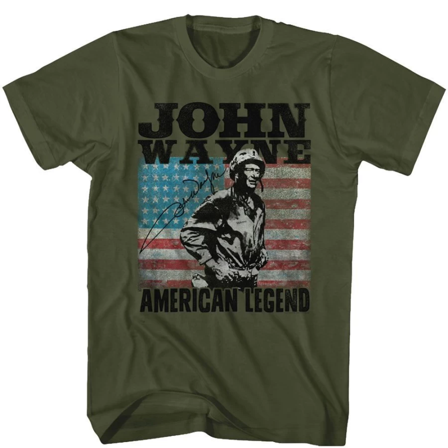 John Wayne - American Legend T-Shirt by MeTV Custom Brands | Unisex Vintage Western Tee
