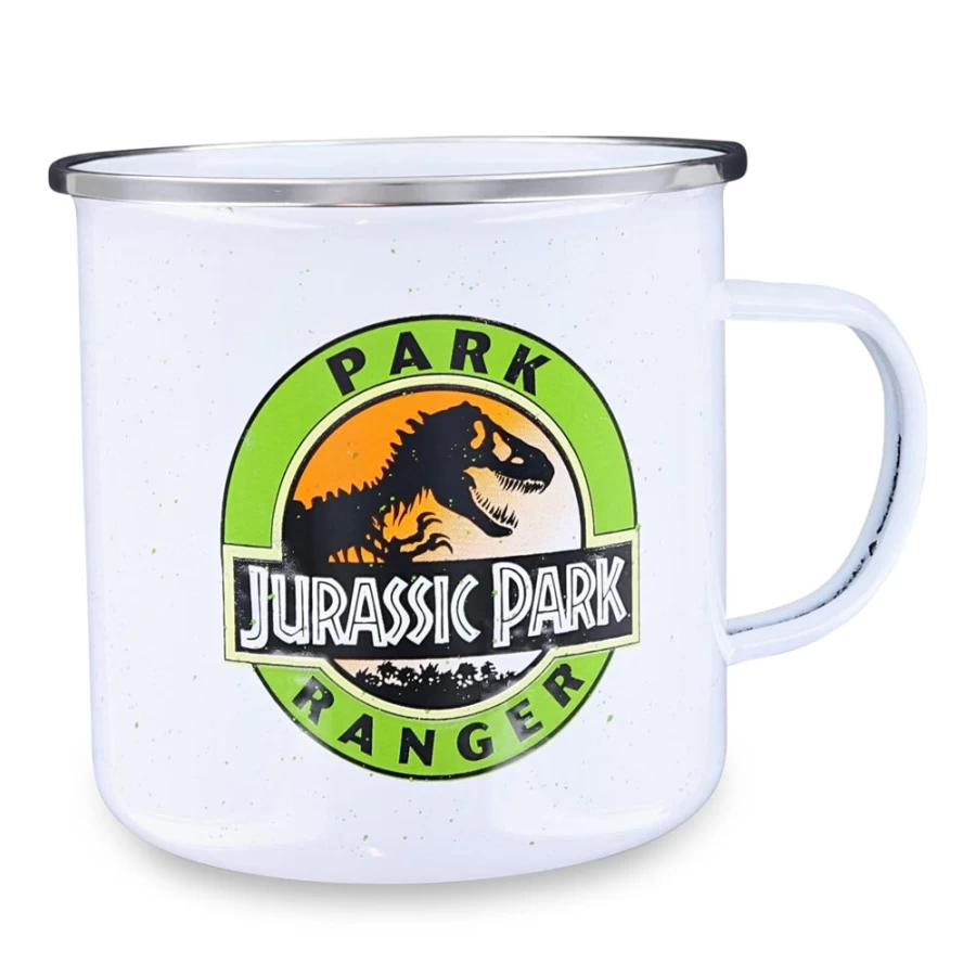 Toynk Jurassic Park 21oz Ranger Style Camper Mug - Official Licensed Collectible