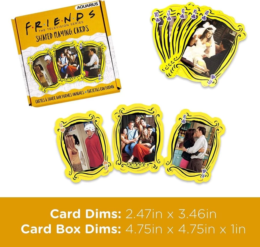 "Toynk Friends TV Show Themed Collectible Playing Cards – Official Merchandise"