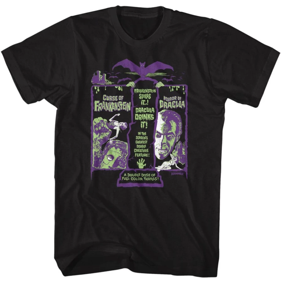 MeTV Custom Brands Unisex Hammer Horror Frank N' Drac Collectible Gift
