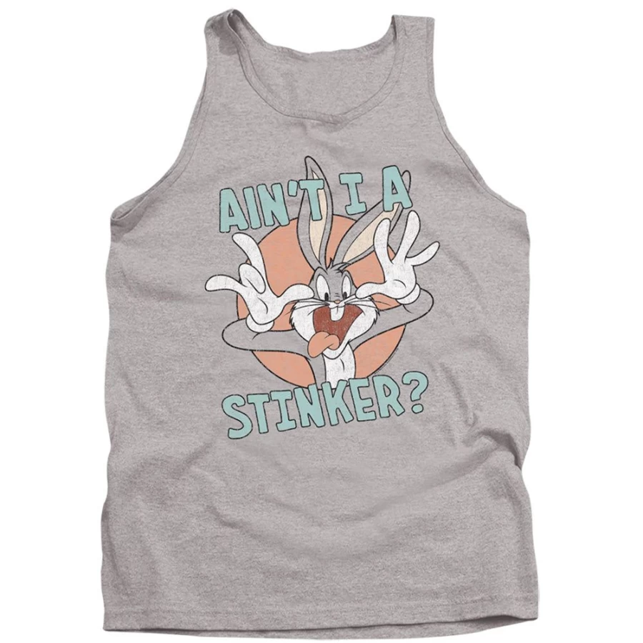 "MeTV Custom Classics Bugs Bunny Stinker Unisex T-Shirt - Vintage Cartoon Graphic Tee"