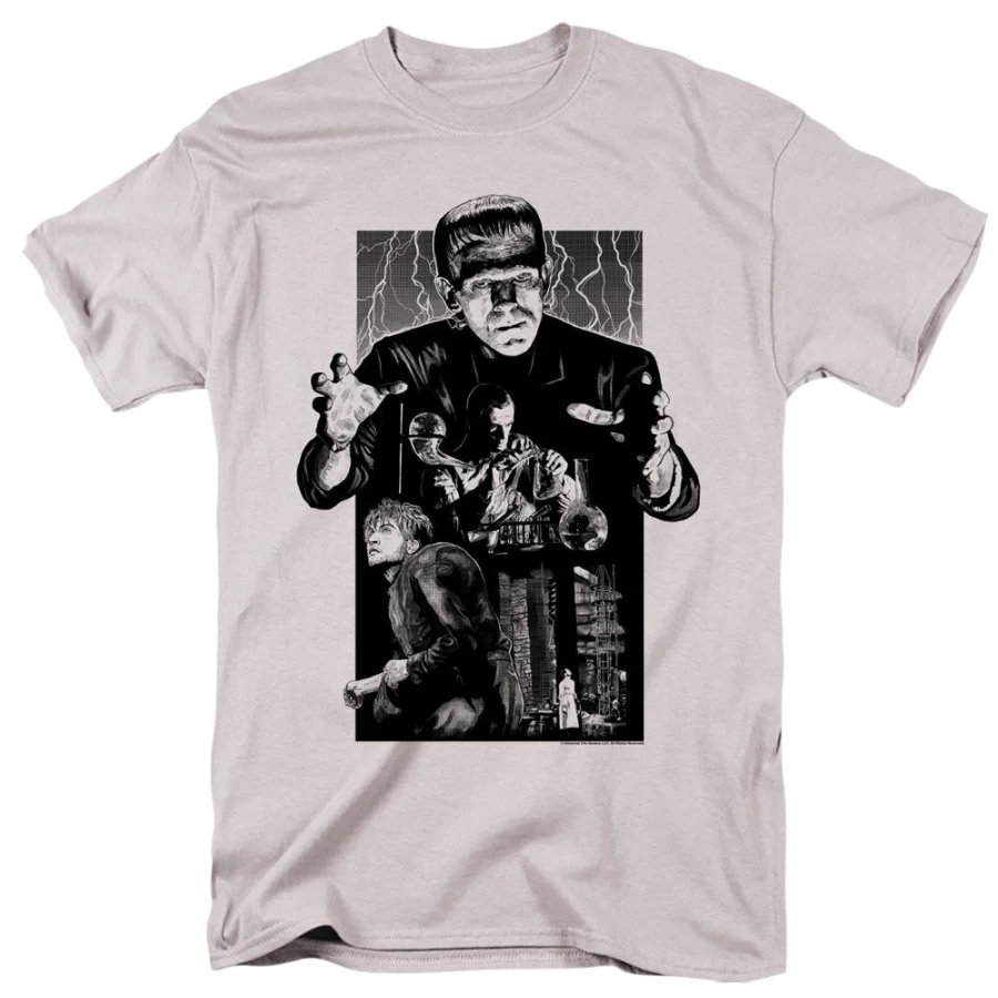 MeTV Custom Classics Universal Monsters Frankenstein Illustrated Collectible Edition