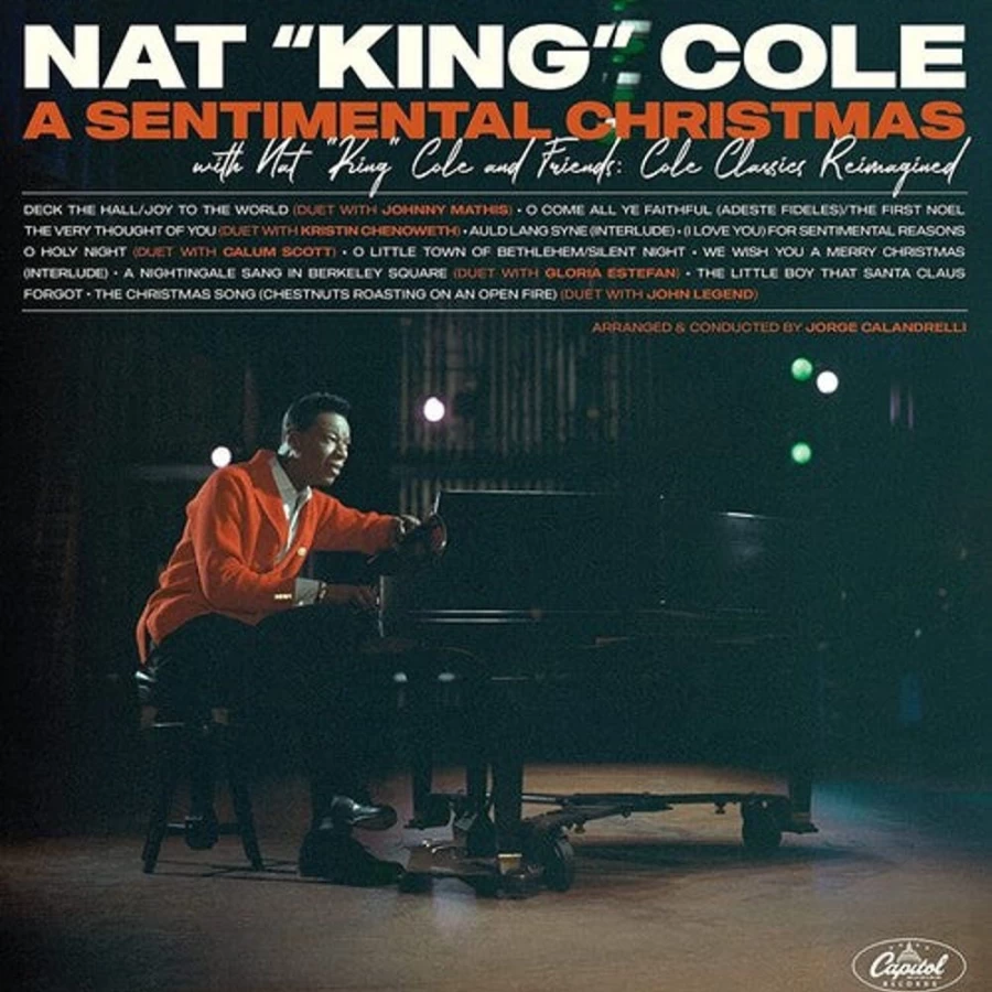 "Nat King Cole - A Sentimental Christmas With Friends (Vinyl LP) | MeTV Entertainment"