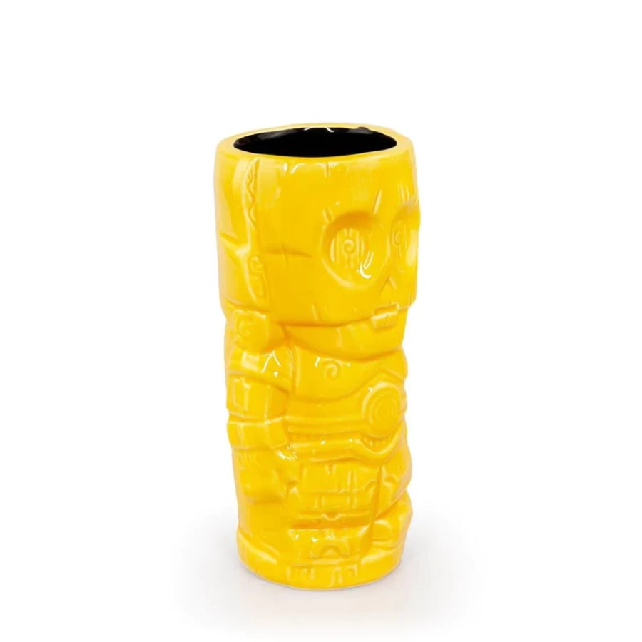 Star Wars C-3PO Ceramic Mug by Toynk - 14oz Geeki Tikis Collectible Drinkware for Coffee & Tea