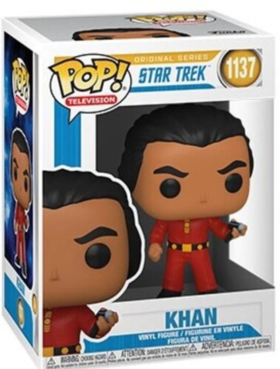 MeTV Entertainment Star Trek Khan Funko Pop! Vinyl Figure Collectible