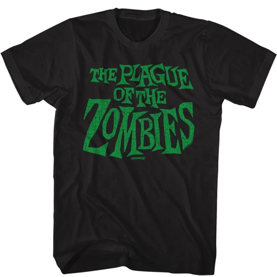 "MeTV Custom Brands Hammer Horror Plague of the Zombies Unisex Logo T-Shirt"