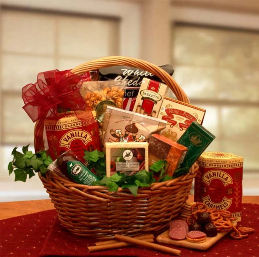 GBDS Ultimate Gourmet Snack Gift Basket - Deluxe Assorted Treats Collection for Holidays & Gifting