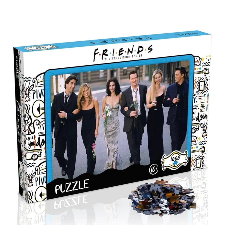 "Toynk Friends TV Show 'The Banquet' 1000-Piece Jigsaw Puzzle for Adults & Fans"