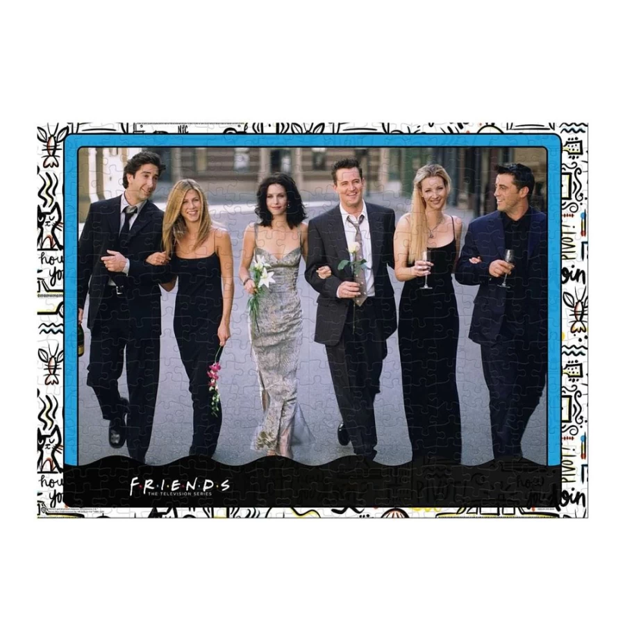 "Toynk Friends TV Show 'The Banquet' 1000-Piece Jigsaw Puzzle for Adults & Fans"
