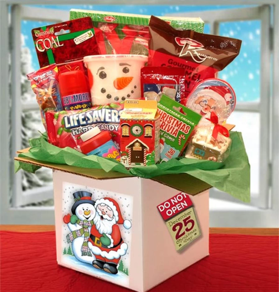 "GBDS Christmas Eve Care Package - Festive Gift Box for Holiday Cheer"