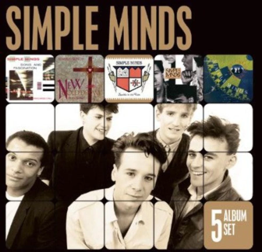 "Simple Minds 5-CD Album Collection Box Set by MeTV Entertainment"