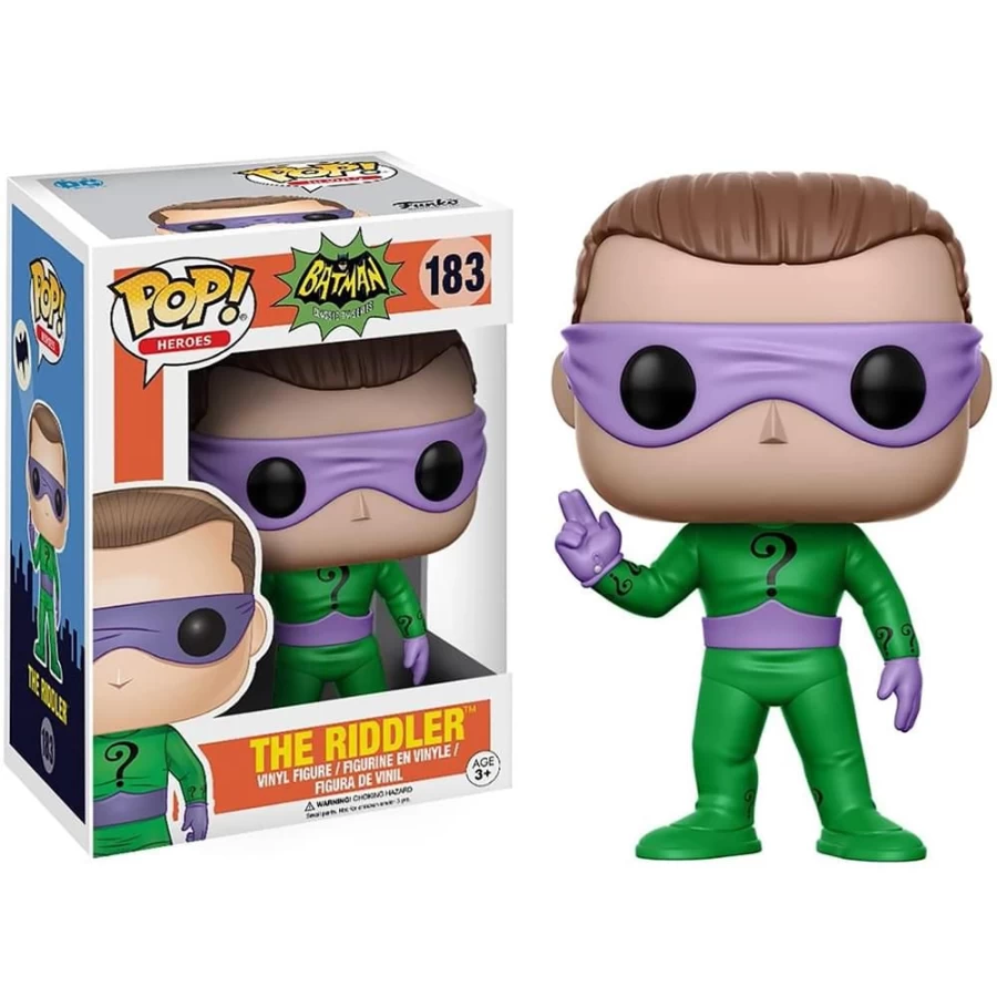 Funko Pop Vinyl Figure: The Riddler - DC Heroes Collectible by Toynk