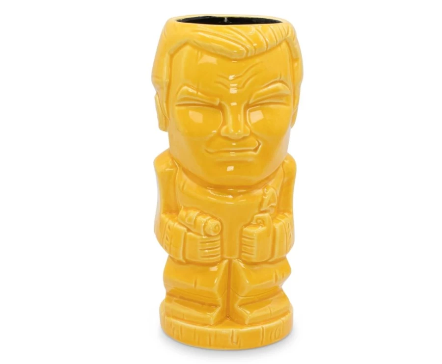 Toynk Star Trek Captain Kirk 16oz Ceramic Mug | Geeki Tikis Collectible Drinkware for Fans