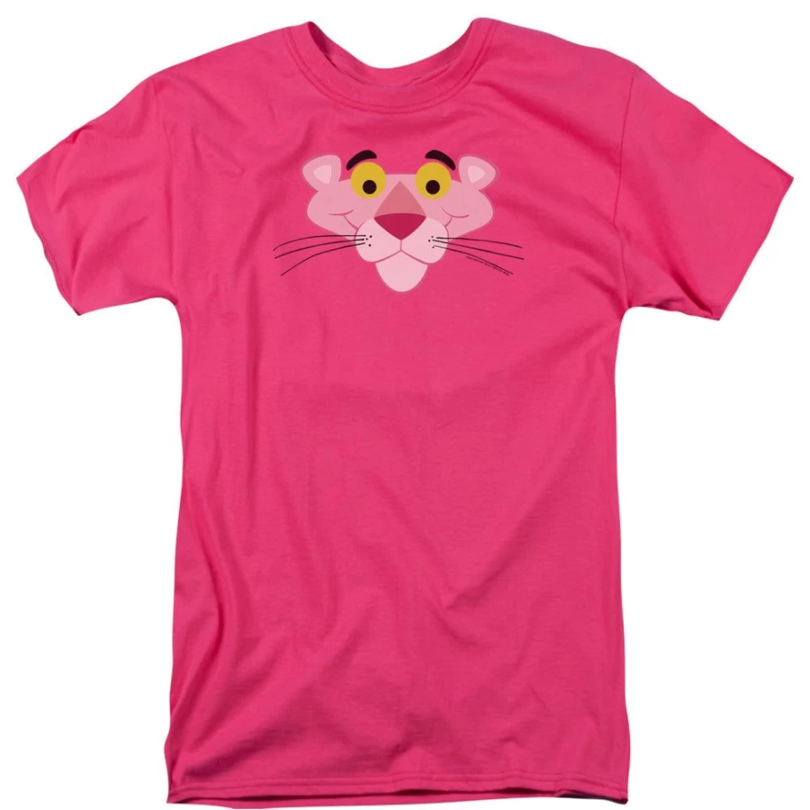 MeTV Custom Classics Pink Panther Unisex Face Graphic T-Shirt