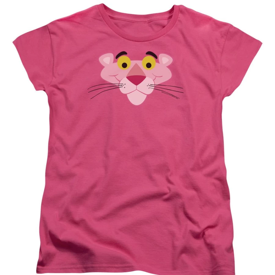 MeTV Custom Classics Pink Panther Unisex Face Graphic T-Shirt
