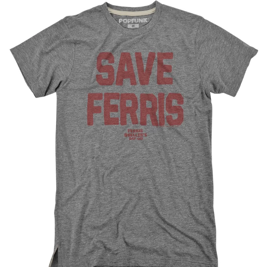 Popfunk Unisex Ferris Bueller "Save Ferris" Collectible Figure - Movie Merchandise
