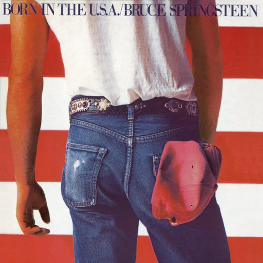 Bruce Springsteen - Born In The USA Vinyl Record by MeTV Entertainment