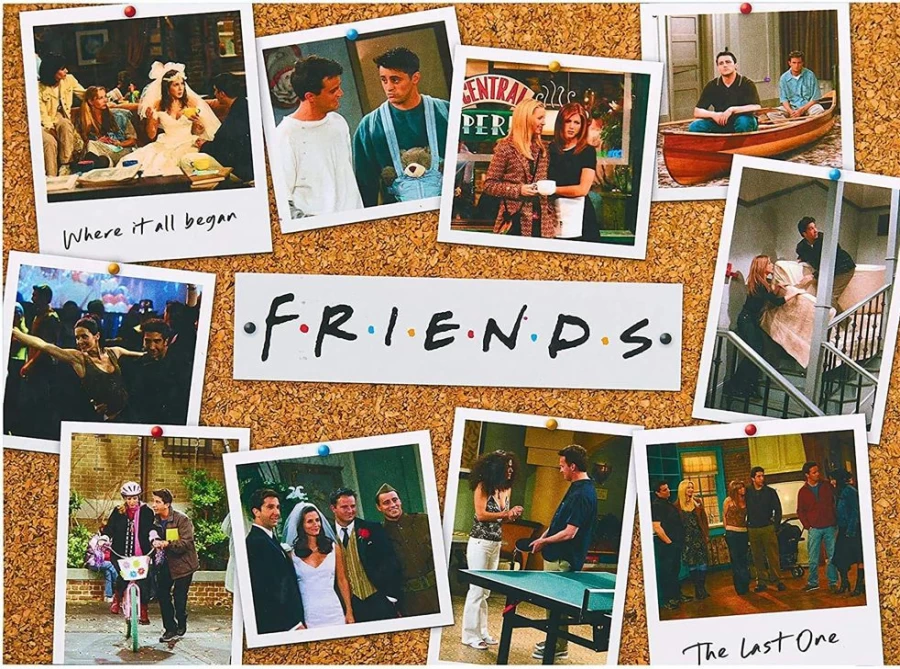 "Toynk Friends TV Show Collage 1000-Piece Jigsaw Puzzle – Iconic Scene Collectible Puzzle"