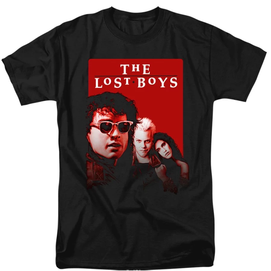MeTV Custom Classics The Lost Boys Unisex T-Shirt - Michael, David & Star Vintage Movie Merchandise
