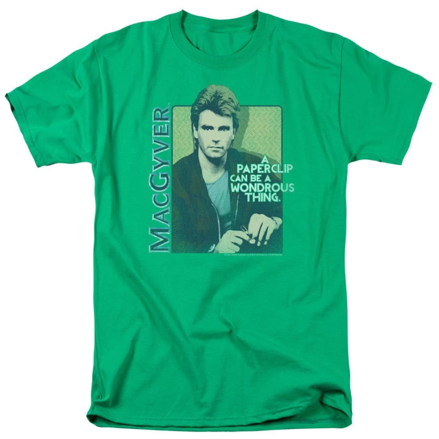 MeTV Custom Classics MacGyver Inspired Unisex Wondrous Paperclip Collectible