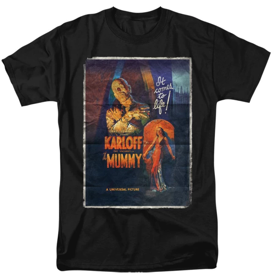 MeTV Custom Classics Universal Monsters The Mummy Vintage One Sheet Movie Poster