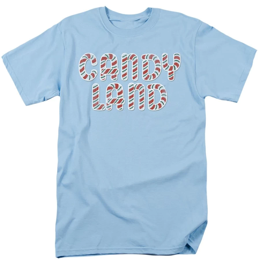 MeTV Custom Classics Candy Land Logo Unisex T-Shirt - Retro Gaming & Candy Themed Apparel