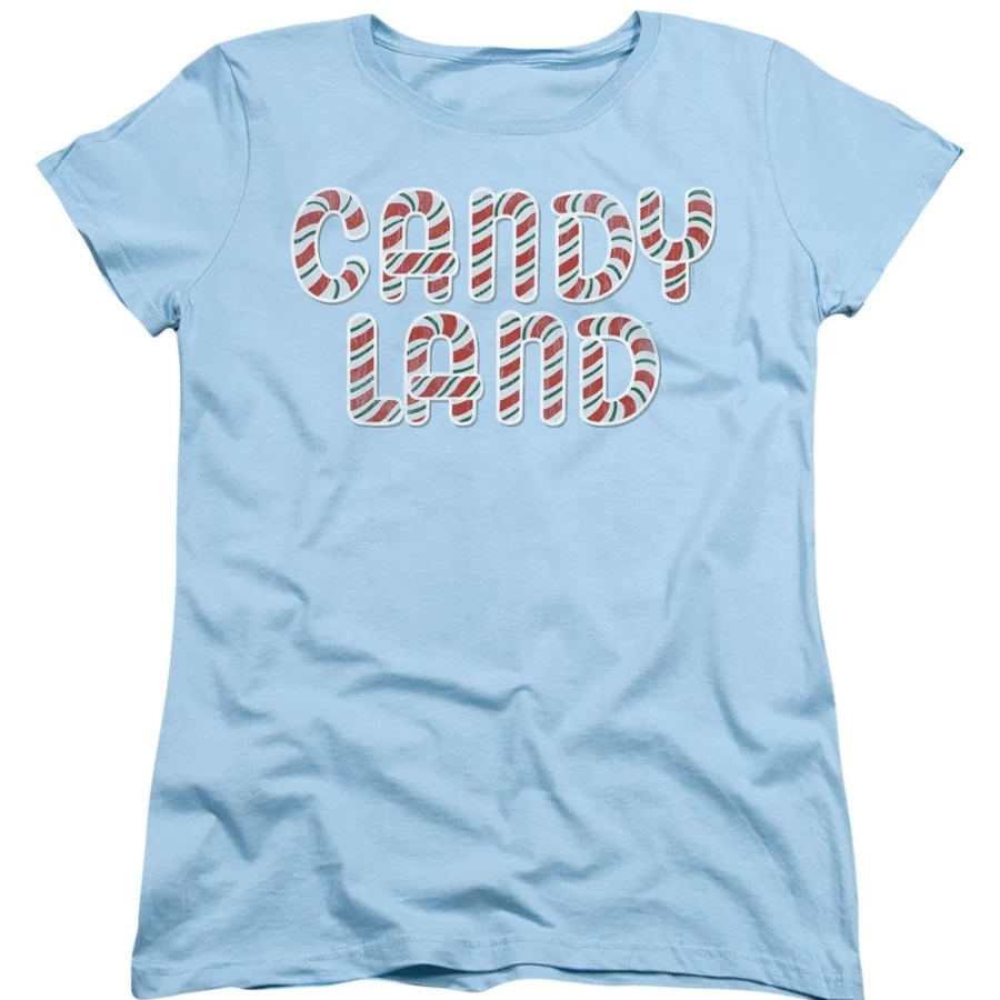 MeTV Custom Classics Candy Land Logo Unisex T-Shirt - Retro Gaming & Candy Themed Apparel