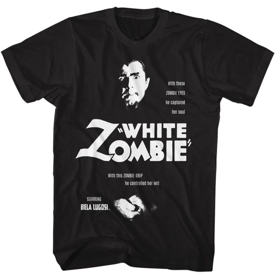 MeTV Custom Brands Bela Lugosi White Zombie Classic Black & White Horror Movie Collectible