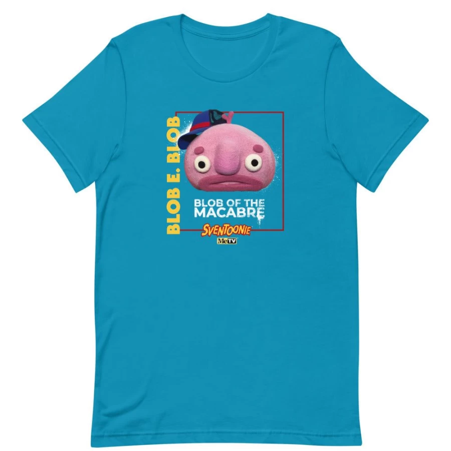MeTV Custom Products Unisex Blob E. Blob Graphic Fashion-Fit T-Shirt
