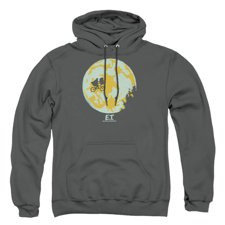 MeTV Custom Classics Unisex E.T. - In The Moon Retro Graphic Tee