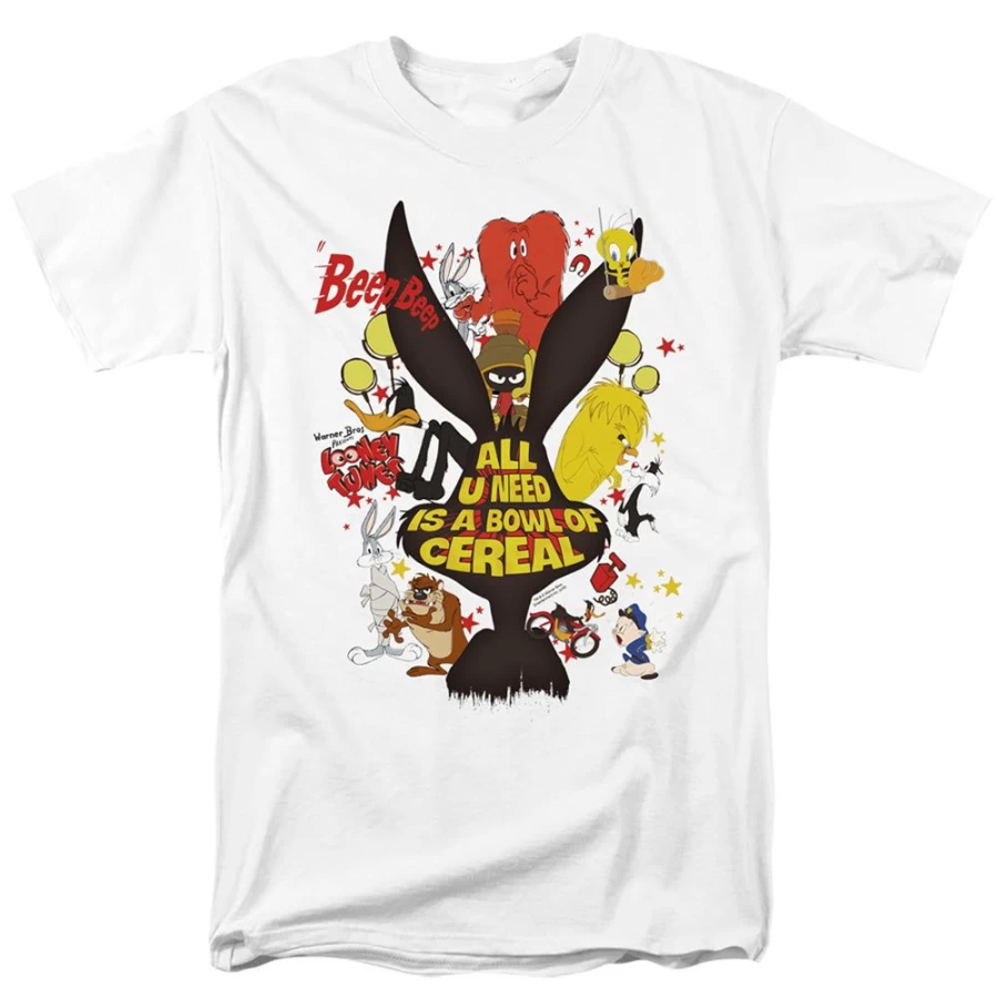 MeTV Custom Classics Looney Tunes Breakfast Cereal - Classic Cartoon Inspired Fun Cereal