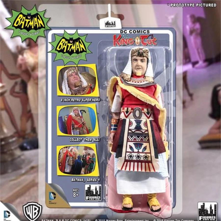 MeTV Figures Batman Classic TV Series Deluxe King Tut Action Figure Collectible