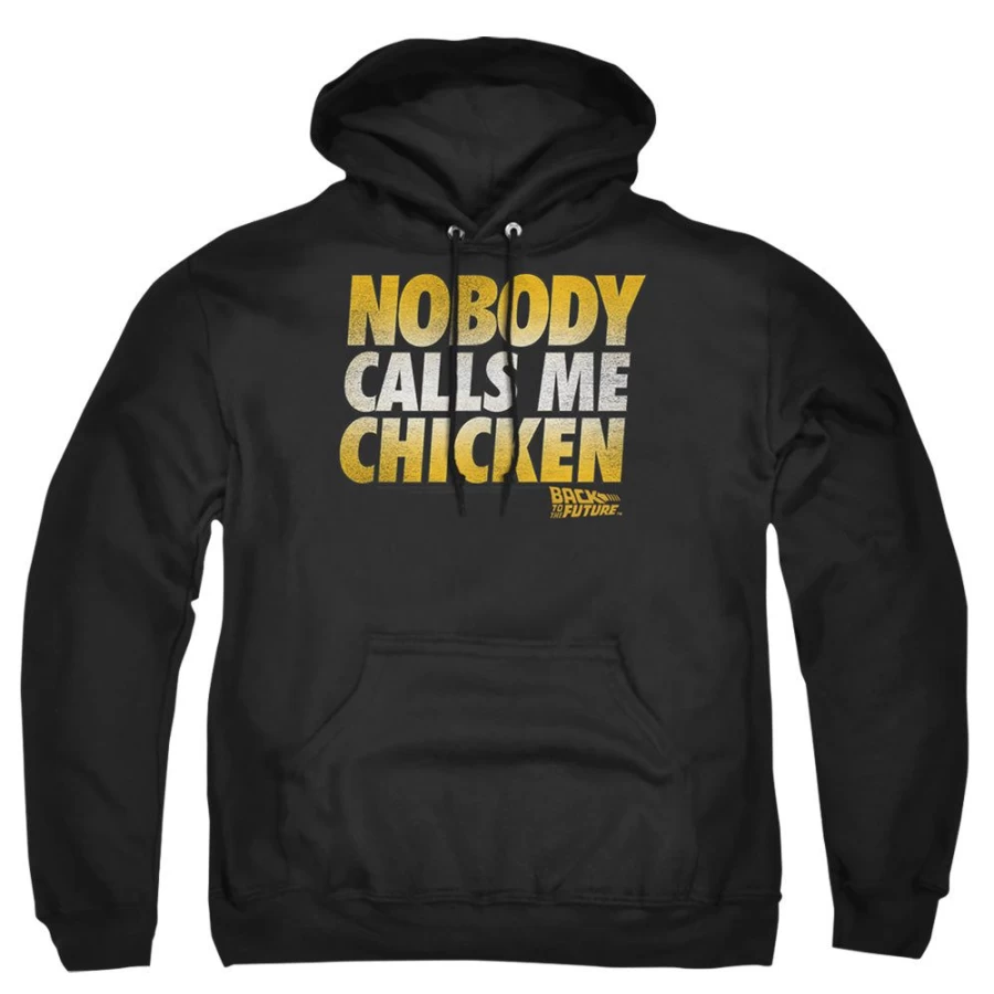 "MeTV Custom Classics Back To The Future Unisex Chicken Graphic T-Shirt"