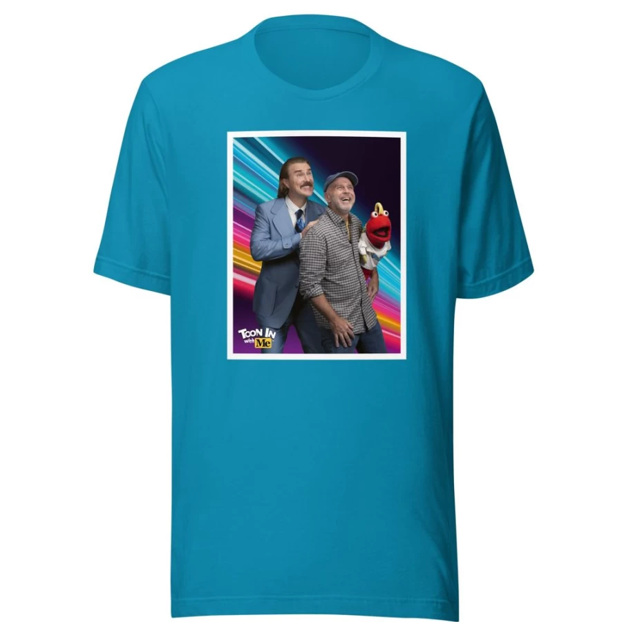 "MeTV Custom Products Toon In With Me Family Portrait Graphic T-Shirt"