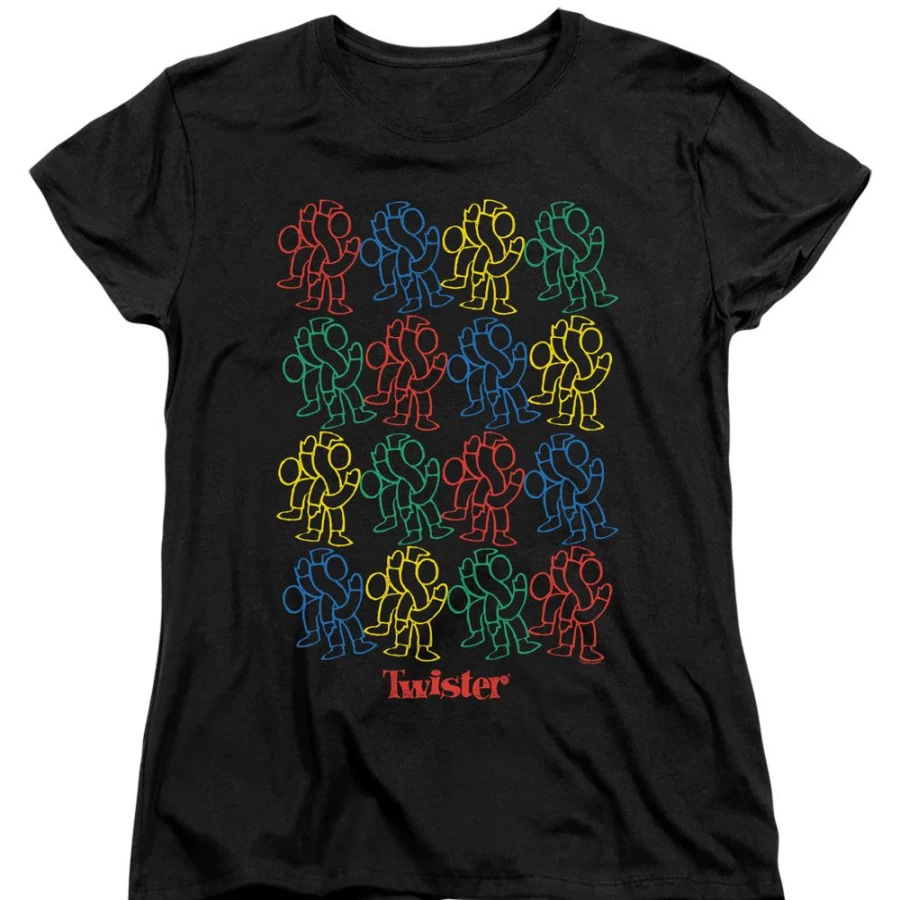 MeTV Custom Classics Twister - Vintage Unisex T-Shirt Retro Fashion Icon Tee
