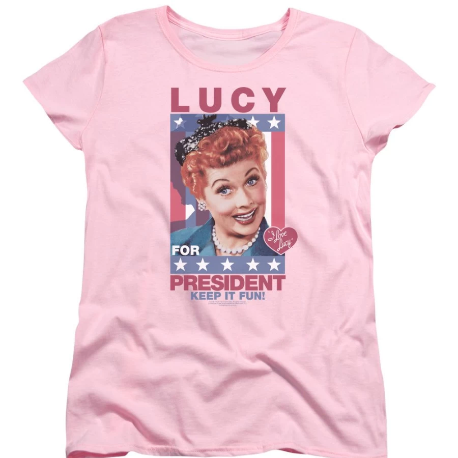 "MeTV Custom Classics I Love Lucy - Lucy For President Unisex Collectible"