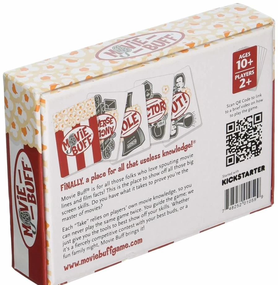 "Toynk Movie Buff Card Game - Trivia & Fun for Film Lovers"